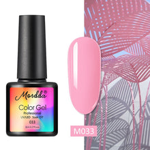 Load image into Gallery viewer, MORDDA 8 ML Gel Polish UV LED Nail Varnish For Manicure 60 Colors Gel Lacquer Semi Permanent Gel Paint Nail Art DIY Design Tools