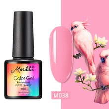 Load image into Gallery viewer, MORDDA 8 ML Gel Polish UV LED Nail Varnish For Manicure 60 Colors Gel Lacquer Semi Permanent Gel Paint Nail Art DIY Design Tools