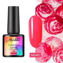 Load image into Gallery viewer, MORDDA 8 ML Gel Polish UV LED Nail Varnish For Manicure 60 Colors Gel Lacquer Semi Permanent Gel Paint Nail Art DIY Design Tools