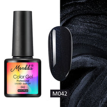 Load image into Gallery viewer, MORDDA 8 ML Gel Polish UV LED Nail Varnish For Manicure 60 Colors Gel Lacquer Semi Permanent Gel Paint Nail Art DIY Design Tools