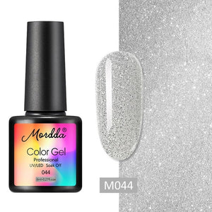 MORDDA 8 ML Gel Polish UV LED Nail Varnish For Manicure 60 Colors Gel Lacquer Semi Permanent Gel Paint Nail Art DIY Design Tools