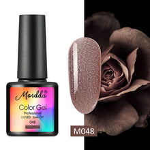 Load image into Gallery viewer, MORDDA 8 ML Gel Polish UV LED Nail Varnish For Manicure 60 Colors Gel Lacquer Semi Permanent Gel Paint Nail Art DIY Design Tools