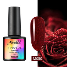 Load image into Gallery viewer, MORDDA 8 ML Gel Polish UV LED Nail Varnish For Manicure 60 Colors Gel Lacquer Semi Permanent Gel Paint Nail Art DIY Design Tools