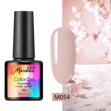 Load image into Gallery viewer, MORDDA 8 ML Gel Polish UV LED Nail Varnish For Manicure 60 Colors Gel Lacquer Semi Permanent Gel Paint Nail Art DIY Design Tools