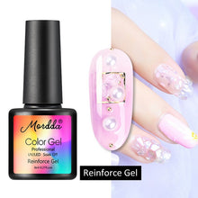 Load image into Gallery viewer, MORDDA 8 ML Gel Polish UV LED Nail Varnish For Manicure 60 Colors Gel Lacquer Semi Permanent Gel Paint Nail Art DIY Design Tools